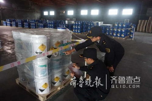 龍口開展進出口危險化學品防護用品使用演練，強化貨物安全防線
